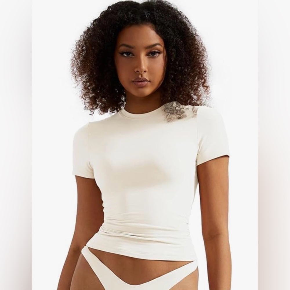 Classic White Short Sleeve Tee